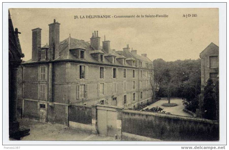 Réf 118 - LA DELIVRANDE - Communauté De La Sainte-Famille (1920) - La Delivrande
