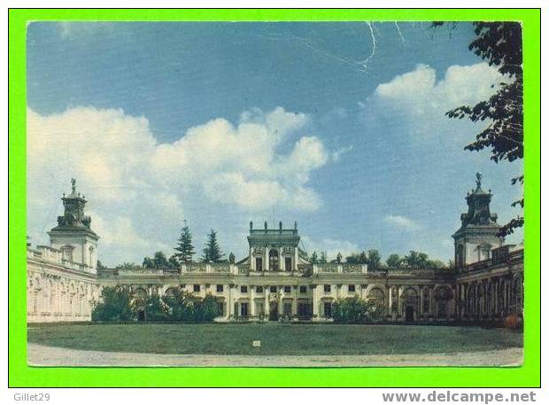 WARSZAWA , POLOGNE - VARSOVIE - PALAC W WILANOWIE - CARTE ÉCRITE - - Pologne