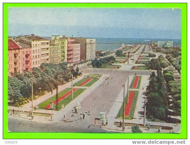 POLOGNE - GDYNIA - SKWER KOSCIUSZKI - FOT. J. UKLEJEWSKI - CARTE ÉCRITE EN 1963 - - Polonia