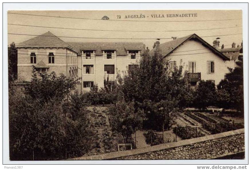 Réf 118 - ARGELES - Villa BERNADETTE (1930) - Argeles Gazost