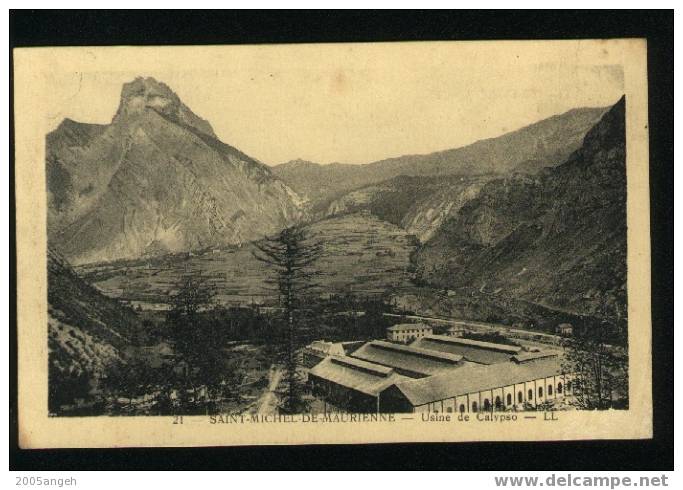 73 Dép.- 21 - Saint-Michel-de Maurienne - Usine Calypso - LL. - Saint Michel De Maurienne