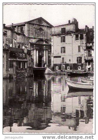 MARTIGUES 13 - La Venise Provençale - Le Brescon Et La Cathédrale 1953 - Martigues