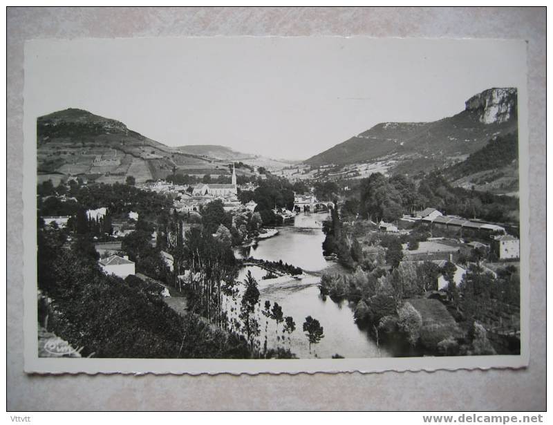 Saint-Antonin : Vue Panoramique (1951) Dentelée - Saint Antonin Noble Val