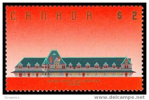 Canada (Scott No.1182 - McAdam Railway Station , NB) [**] - Oblitérés