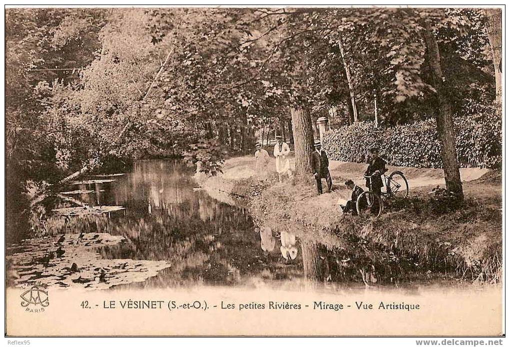 LE VESINET - Les Petites Rivières - Mirage - Vue Artistique. - Le Vésinet
