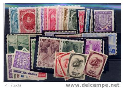Belgique Dépareillés Avec Charnière   Cote +- 64 €  (30852) - Unused Stamps