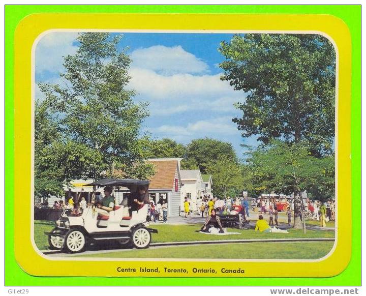 TORONTO,ONT. - CENTRE ISLAND  1975 - DIMENSION DE  5.25 X 6.75  POUCES - Toronto