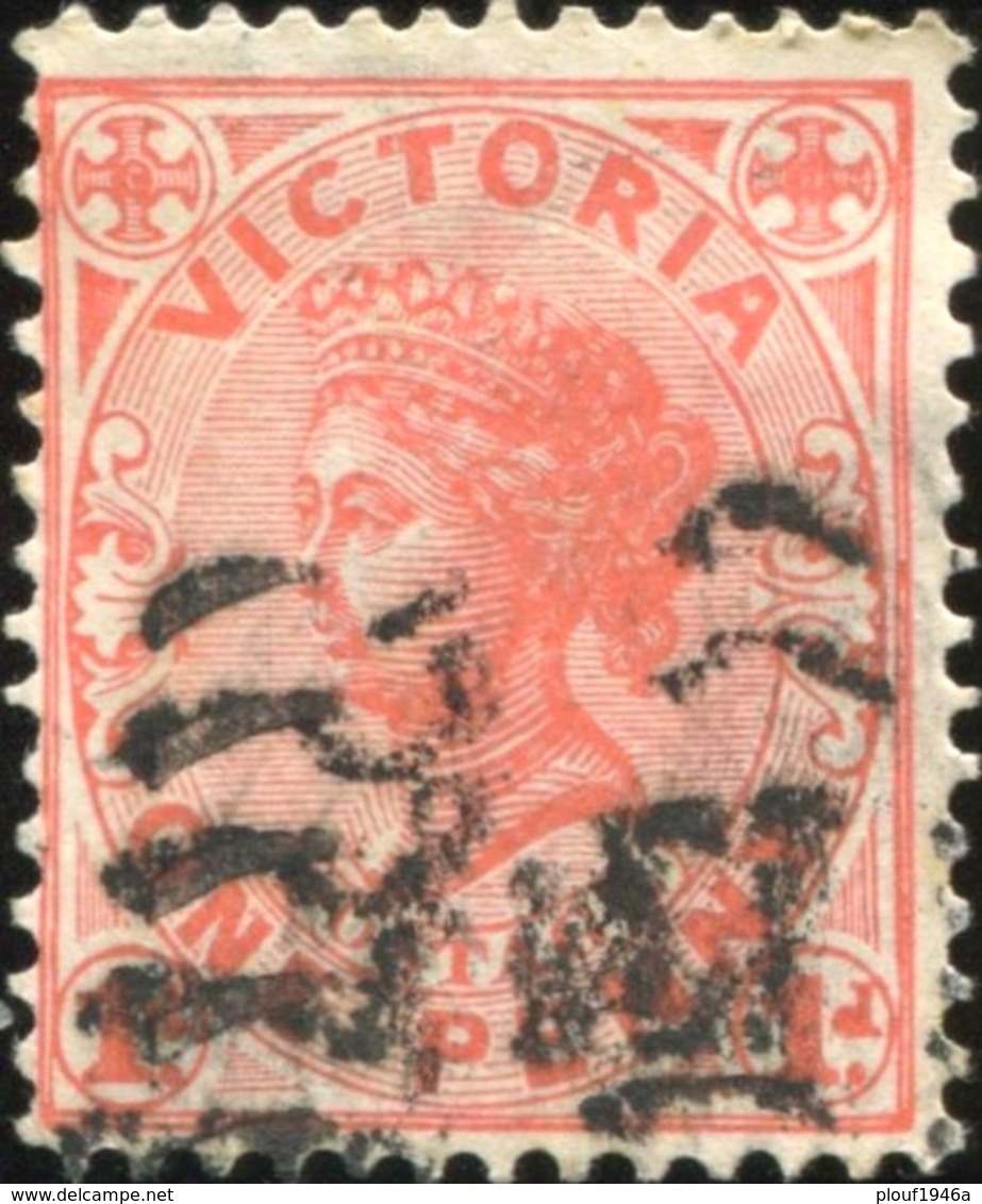 Pays : 497,1 (Victoria : Confédération Australienne)  Yvert Et Tellier N° :  128 (o) - Used Stamps