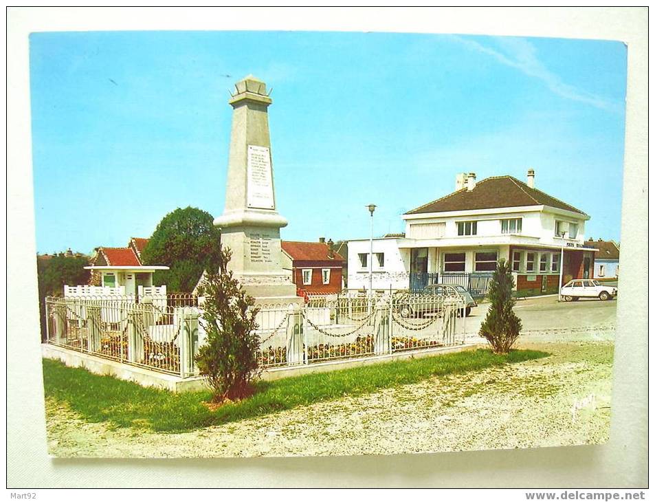 60 THOUROTTE MONUMENT AUX MORTS ET POSTE - Thourotte