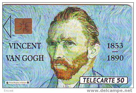 VINCENT VAN GOGH 50U SO3 04.90 ETAT COURANT - 1990