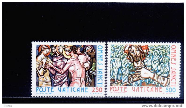 Vatican 1980 - Yv.no.700/1 Neufs** - Nuevos