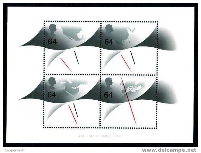 (142) Great Britain / GB / UK / Grande Bretagne   Millennium 2000 Sheet / Bf   ** / Mnh  Michel BL 8 - Blocs-feuillets