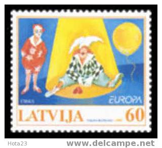 LATVIA -EIROPE-2002-CIRCUS-mint - 2002