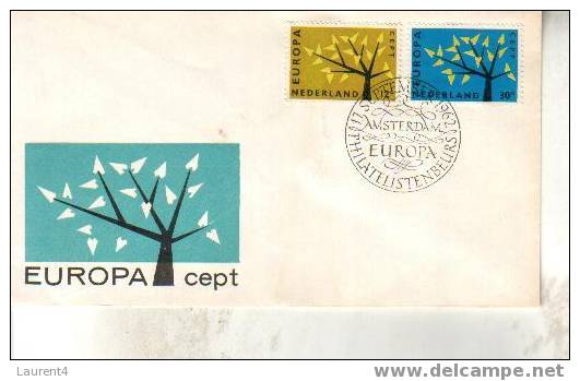 Europa FDC - Netherland - Holland - Pays Bas - 1962 Premier Jour - 1962