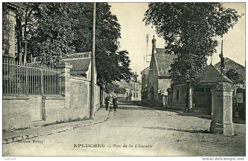 EPLUCHES Rue De La Chapelle - Saint-Ouen-l'Aumône
