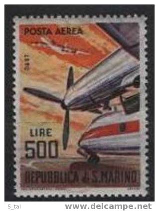 SAN MARINO Airship  1 Stamp  MNH - Montgolfières