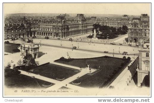 Paris - Vue Générale Du Louvre - Louvre