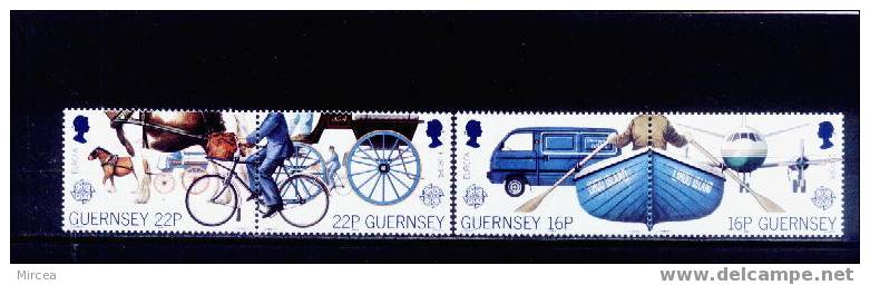 Guernsey Yv.no.419/22 Neufs** - 1988