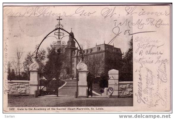 MO Gate To The Academy Of The Sacred Heart Maryville , St Louis - St Louis – Missouri