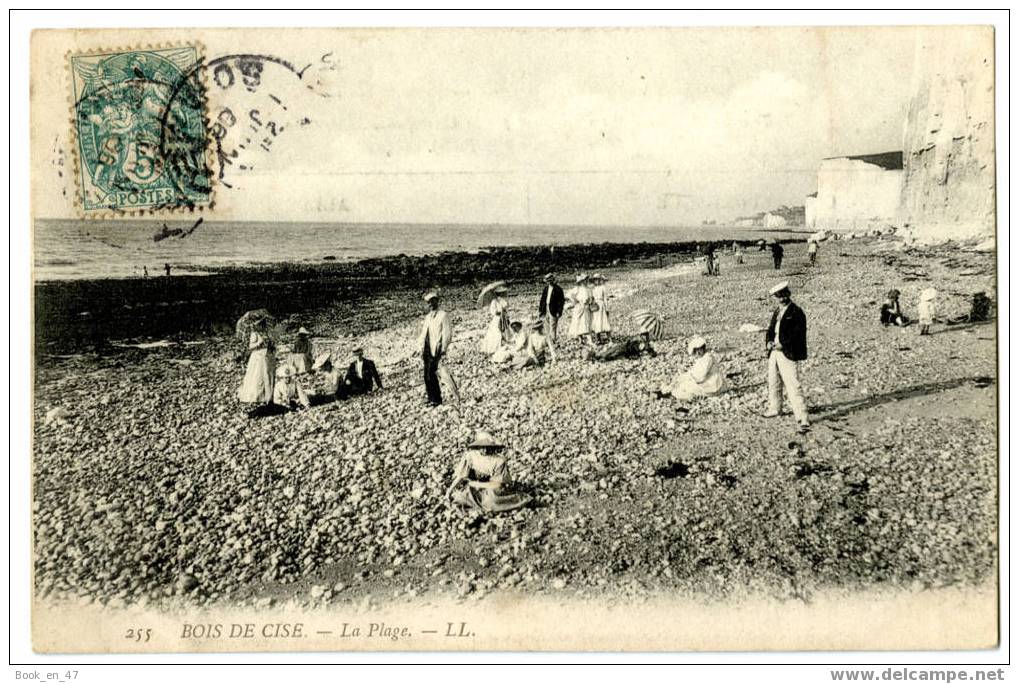 {26638} 80 Somme Bois De Cise , La Plage . Animée , Circulée En  ?? - Bois-de-Cise