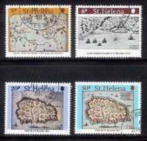 ST.HELENA 1981 CTO Stamps First Banknotes 337-340 #2952 - Sainte-Hélène