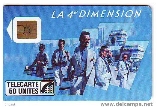 4EME DIMENSION HOMMES 50U SO2 11.88 ETAT COURANT - 1988