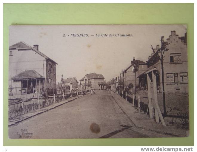 FEIGNIES - LA CITE DES CHEMINOTS - Feignies