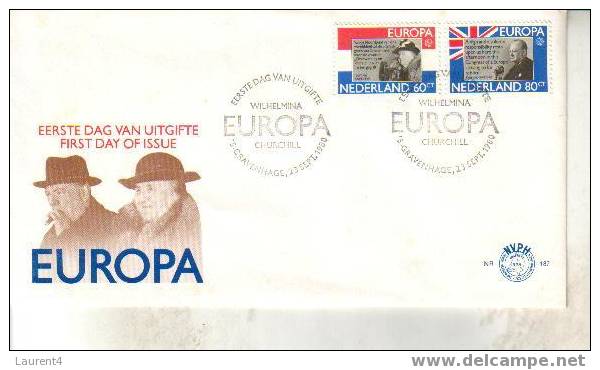 Europa - Hollande - Netherland - Nederland - 1 FDC - 1 Enveloppe Premier Jour 1980 - 1980