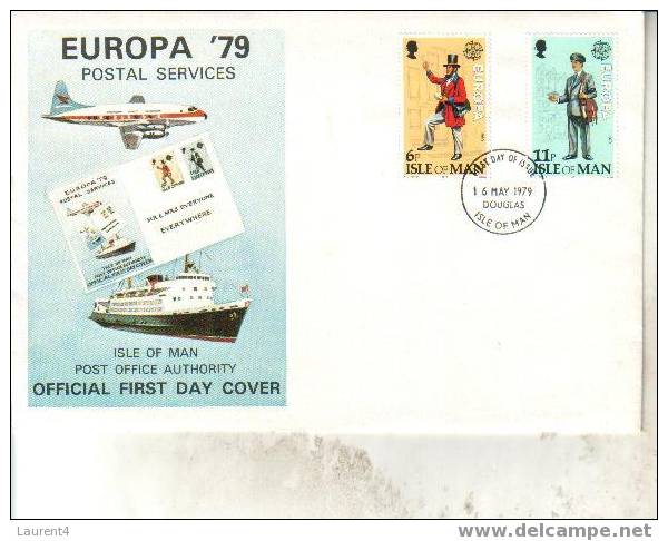 Europa - Ile De Man - Isle Of Man - 1 FDC - 1 Enveloppe Premier Jour 1978 - 1979