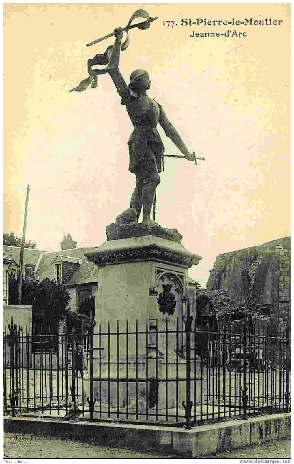 SAINT-PIERRE-LE-MOUTIER - Jeanne D'Arc - Saint Pierre Le Moutier
