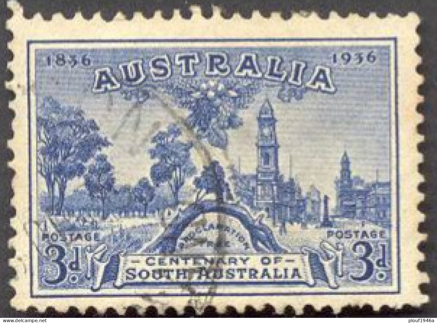 Pays :  46 (Australie : Confédération)      Yvert Et Tellier N° :  108 (o) - Used Stamps