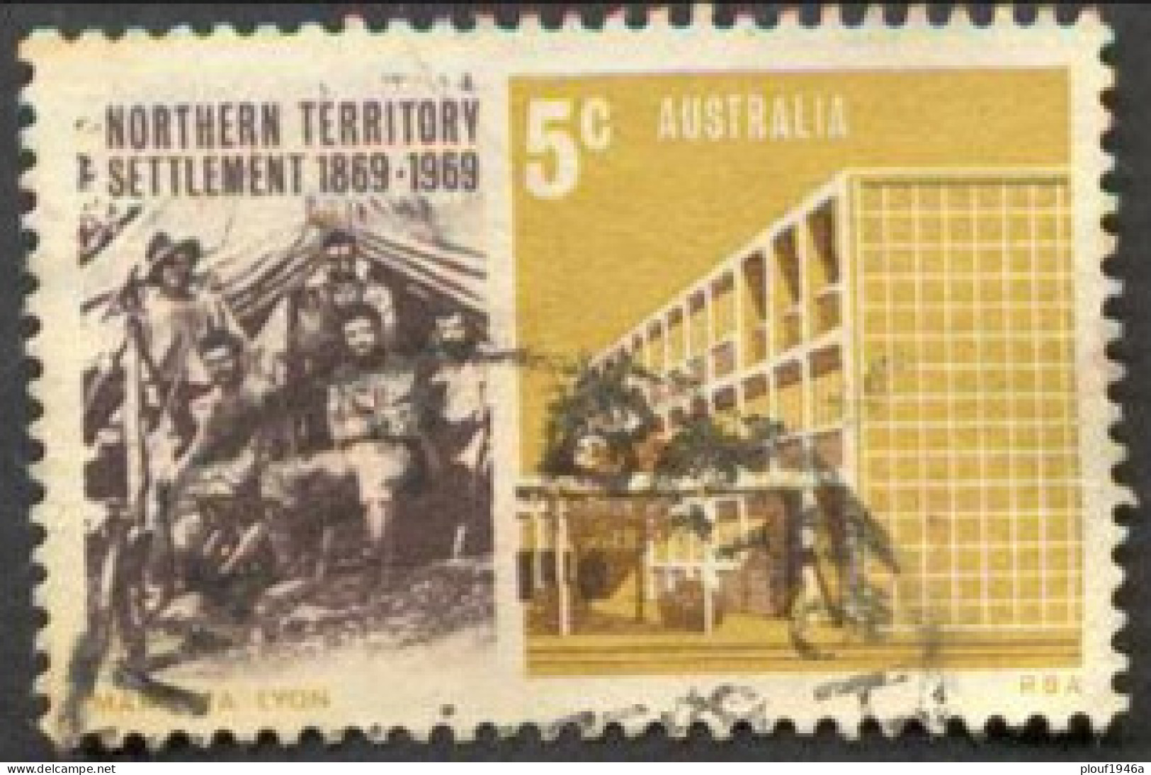 Pays :  46 (Australie : Confédération)      Yvert Et Tellier N° :  385 (o) - Used Stamps