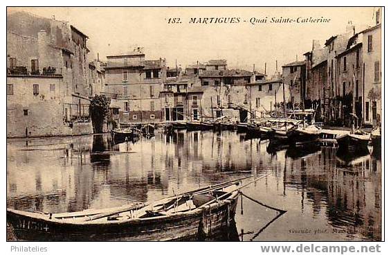 Martigues 1911  Quai Ste Catherine - Martigues