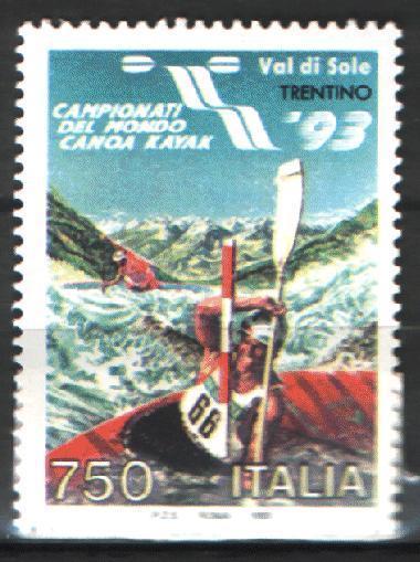 ITALY - ITALIE - 1995 - CHAMPIONNATS DU MONDE DE CANOE - KAYAK YT 2021 ** - Canoë