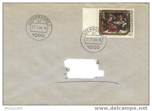 Luxemburg - Umschlag Echt Gelaufen / Cover Used (2251) - Brieven En Documenten