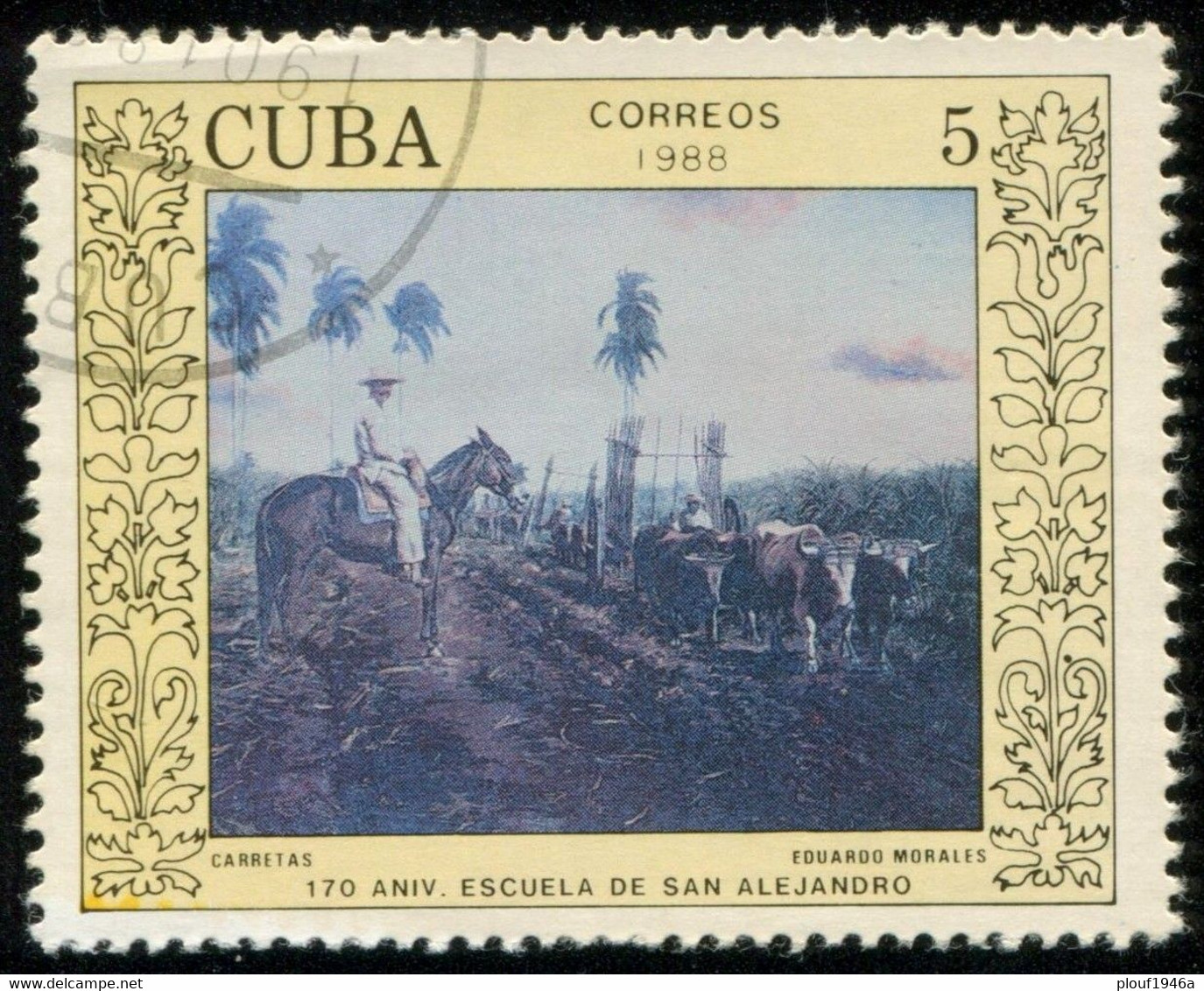 Pays : 145,3 (Cuba : République Démocratique)   Yvert Et Tellier N°:   2817-2818-2819 (o) - Usados