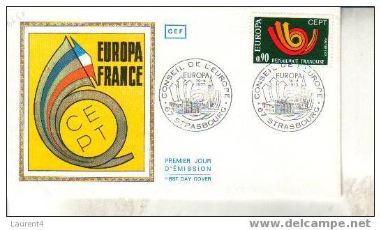 Europa France - FDC Cover - Enveloppe Premier Jour 1973 - 1973