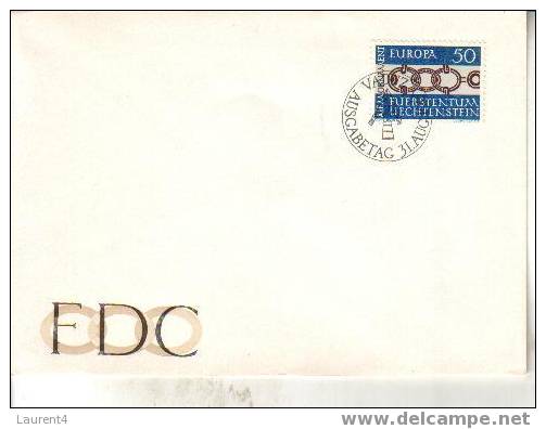 Europa Liechtenstein - FDC Cover - Enveloppe Premier Jour 1965 - 1965