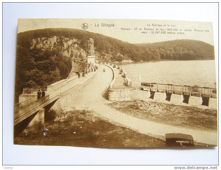 La Gileppe Le Barrage Et Le Lac - Gileppe (Dam)