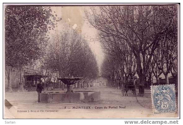 84 , MONTEUX , Cours Du Portail Neuf - Monteux