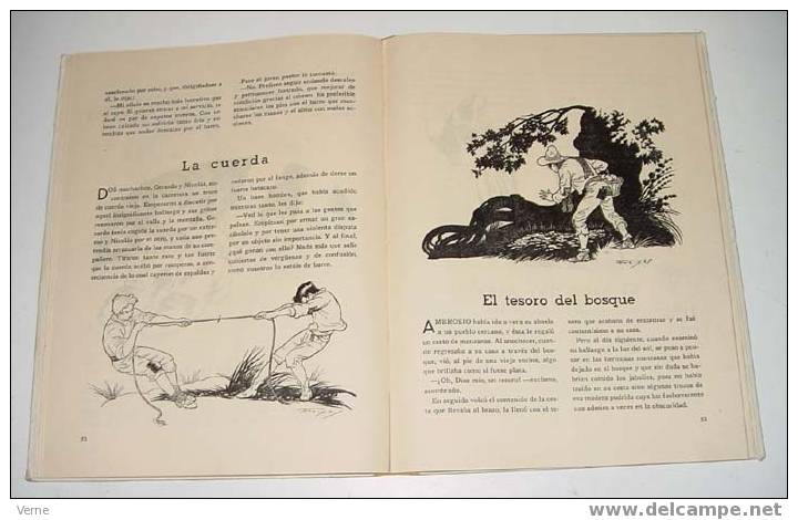 ANTIGUO CUENTO - LOS 50 MEJORES CUENTOS  DE SCHMID  . DIBUJOS DE EMILIO FREIXAS - 72 PAGINAS - 30 X 22 CMS. - Children's