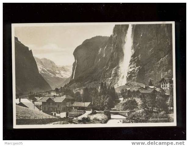 003811 Lauterbrunnen édit.wehrli &vouga  N °m 9002 - Lauterbrunnen