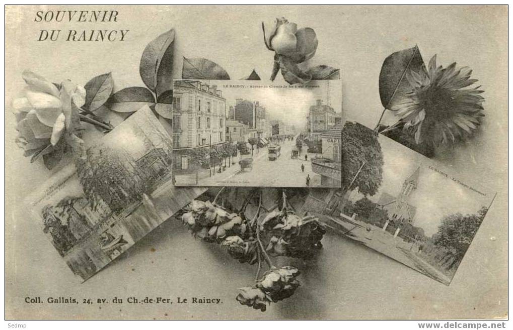 Souvenir Du Raincy. Coll Gallais - Le Raincy