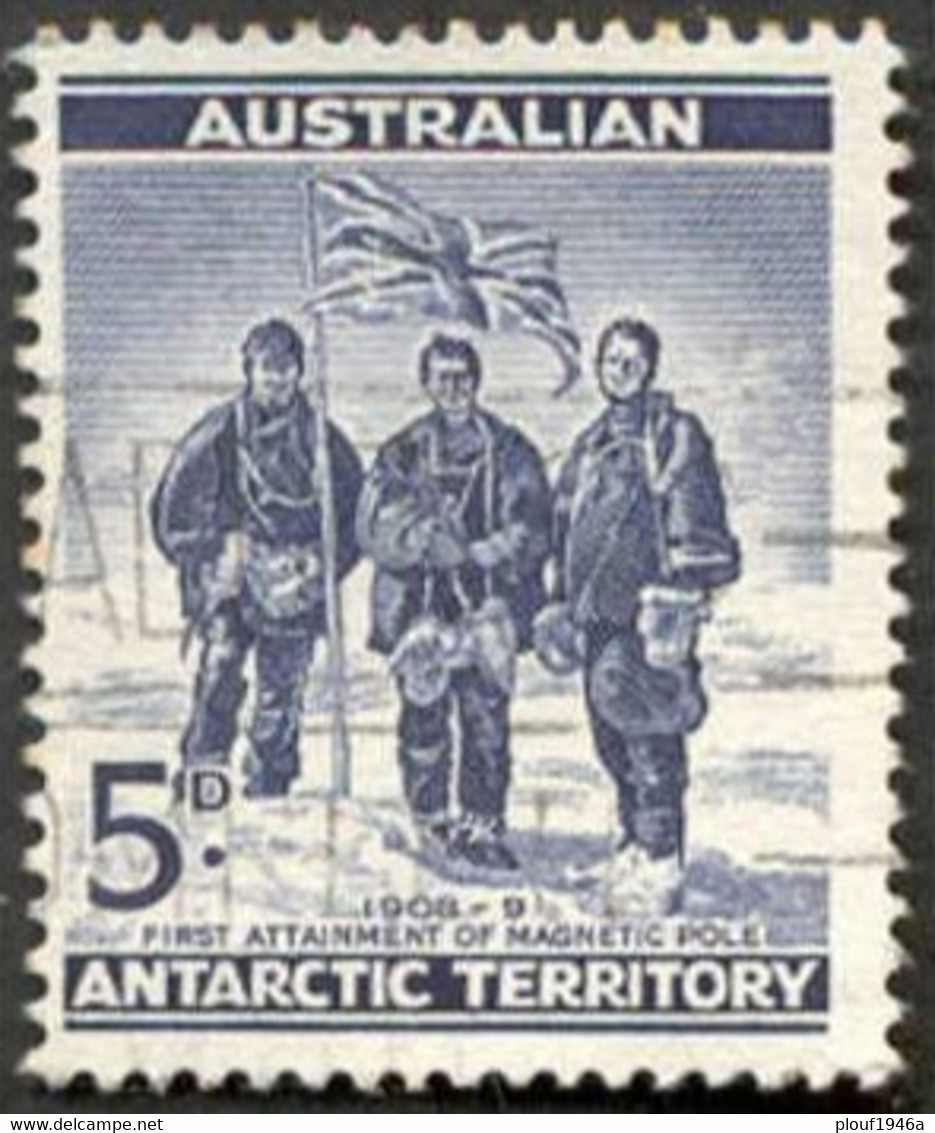 Pays :  46,1 (Australie : Territoire Antarctique)      Yvert Et Tellier N° :     6 (o) - Oblitérés