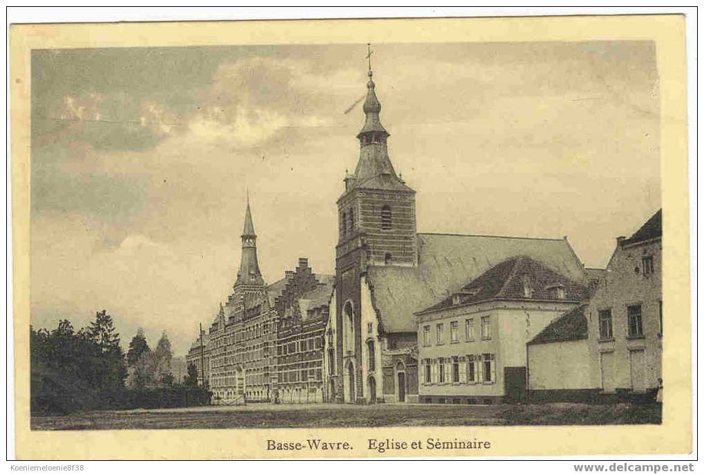 WAVRE (BASSE) - EGLISE ET SEMINAIRE - Waver