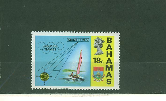 172N0213 Voile  Bahamas 1972 Neuf ** Jeux Olympiques De Munich - Sailing