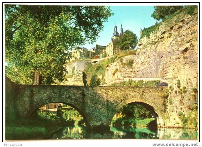 Luxembourg. L'Alzette Pittoresque "Stierchen" ... - CAk - (d 766) - Esch-sur-Alzette