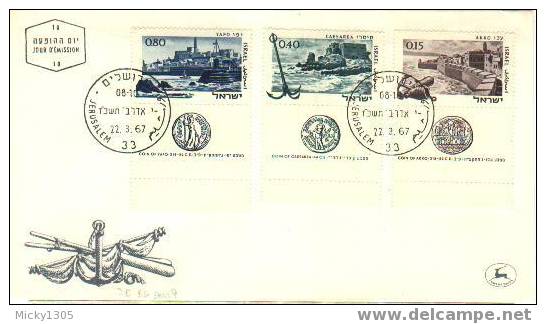 Israel - Mi-Nr 382/384 FDC (2345) - FDC