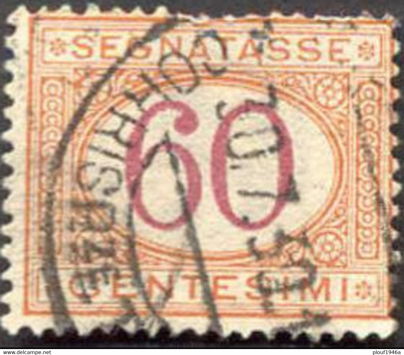 Pays : 247 (Italie : Victor-Emmanuel II)  Yvert Et Tellier N°:  Tx 11 (o) - Taxe