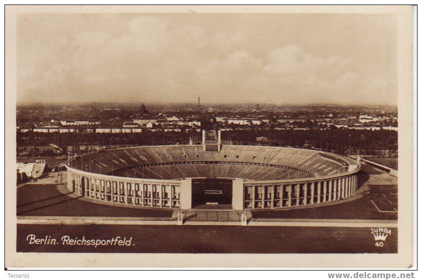 CPA Glacée: Berlin Stade  Reichssportfeld 1941 - Charlottenburg